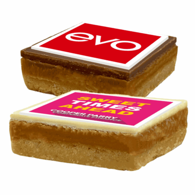 MILLIONAIRE SHORTBREAD - EDIBLE BRANDING
