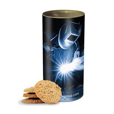 OATIE FLIP BISCUIT in a Personalised Tubby Tube 200G