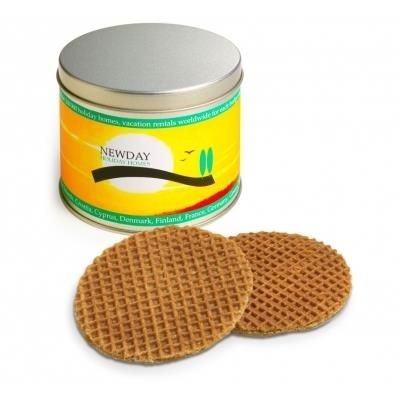 PERSONALISED TIN OF DUTCH WAFFLES