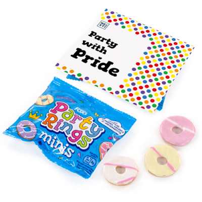 PRIDE PARTY RING BISCUIT MINI BAG