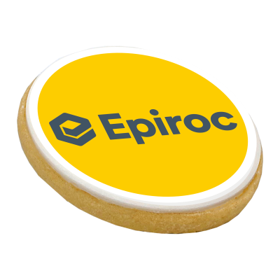 SHORTBREAD BISCUIT - EDIBLE BRANDING - (5CM, ROUND)