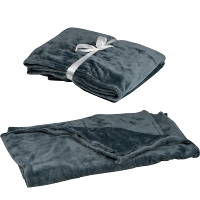 BLANKET KAUNAS in Anthracite Grey 