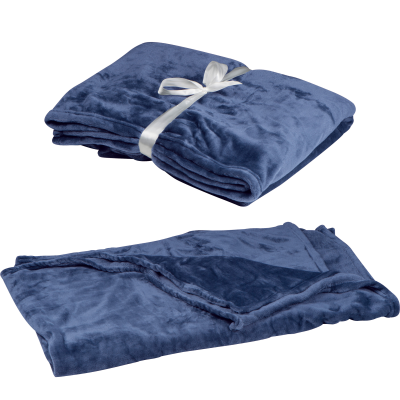 BLANKET KAUNAS in Dark Blue 