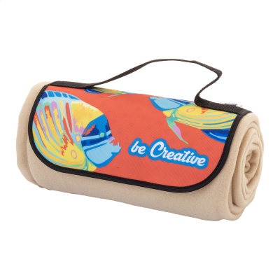 CUSTOM RPET POLAR BLANKET in Natural