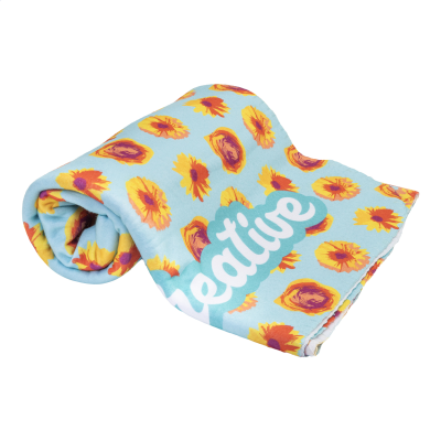 CUSTOM RPET POLAR BLANKET in White