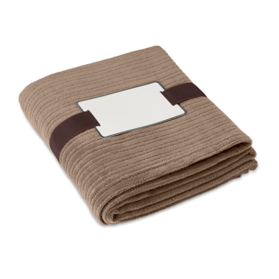 FLEECE BLANKET 240 GR & M2 in Brown