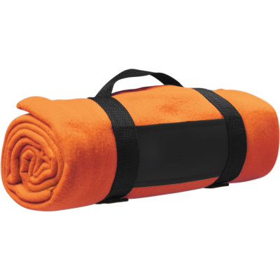 FLEECE BLANKET in Orange