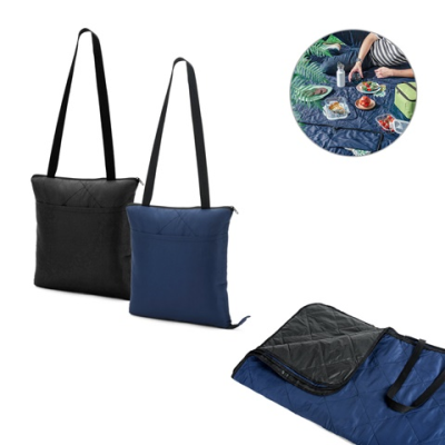 GRADY FOLDING PICNIC BLANKET in RPET & Peva