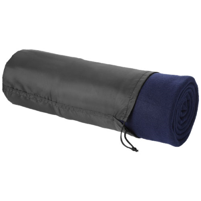 HUGGY FLEECE PLAID BLANKET with Carry Pouch 150X120 Cm