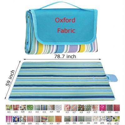 LARGE SIZE OUTDOOR WATERPROOF PICNIC BLANKETS with CARRY STRAP
