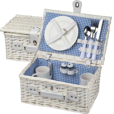 PICNIC BASKET EMMERLEV in White 