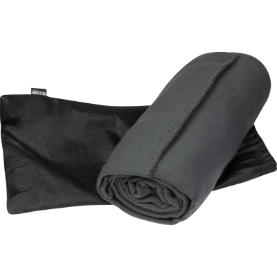 RPET FLEECE PICNIC BLANKET in Anthracite Grey