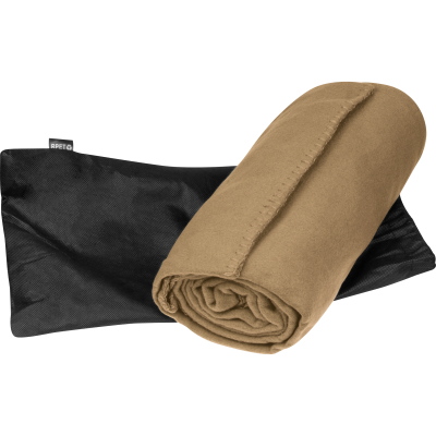 RPET FLEECE PICNIC BLANKET in Beige