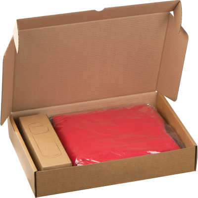 SET FLEECE BLANKET + THERMAL INSULATED FLASK LIVERPOOL in Red 