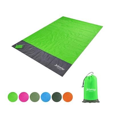 TWO-TONE 210CMX200CM BEACH PICNIC BLANKET