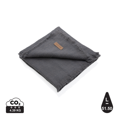 UKIYO AWARE™ POLYLANA® WOVEN BLANKET 130X150CM in Grey