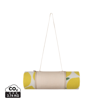 VINGA ARWE GRS PICNIC BLANKET in Yellow