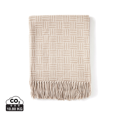 VINGA LENOX BLANKET in Brown