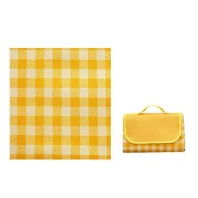 WATERPROOF PICNIC BLANKET PORTABLE with Carry Strap for Beach