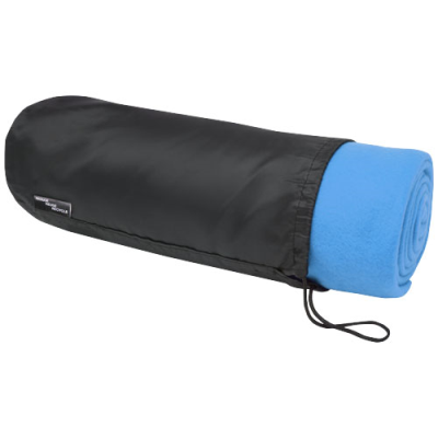 WILLOW GRS RPET POLAR FLEECE BLANKET