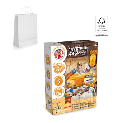 ANCIENT EGYPT EXCAVATION KIT II EDUCATIONAL GAME SUPPLIED with a Kraft Paper Gift Bag