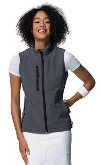 JERZEES LADIES SOFT SHELL GILET