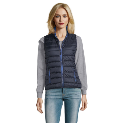 WAVE LADIES BODYWARMER in Blue