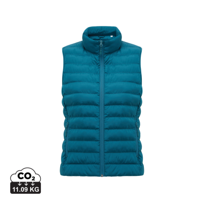 IQONIQ MERU LADIES RECYCLED POLYESTER BODYWARMER in Dark Teal
