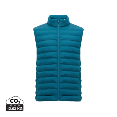 IQONIQ MERU MEN RECYCLED POLYESTER BODYWARMER in Dark Teal
