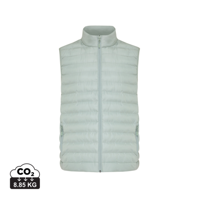 IQONIQ MERU MEN RECYCLED POLYESTER BODYWARMER in Iceberg Green