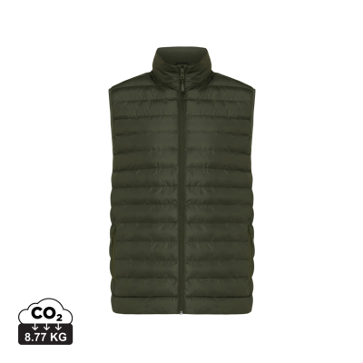 IQONIQ MERU MEN RECYCLED POLYESTER BODYWARMER in Khaki