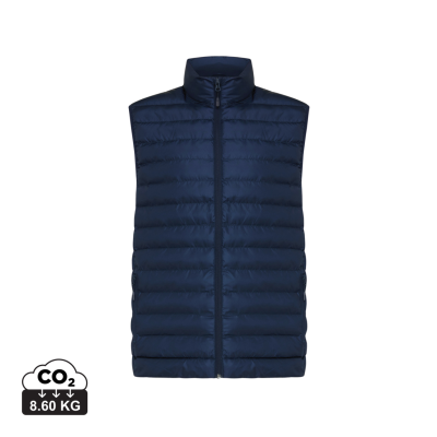 IQONIQ MERU MEN RECYCLED POLYESTER BODYWARMER in Navy