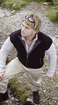 RESULT REVERSIBLE POLAIRE & POLYESTER BODYWARMER
