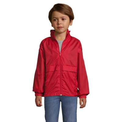 SURF CHILDRENS WINDBREAKER in Red