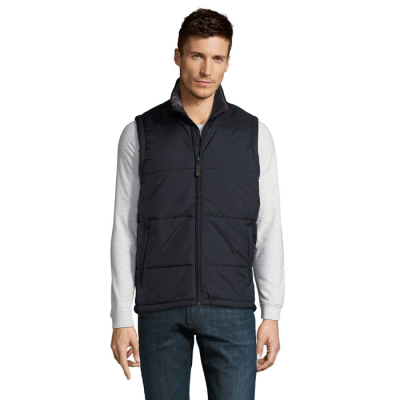 WARM QUILTED BODYWARMER in Blue