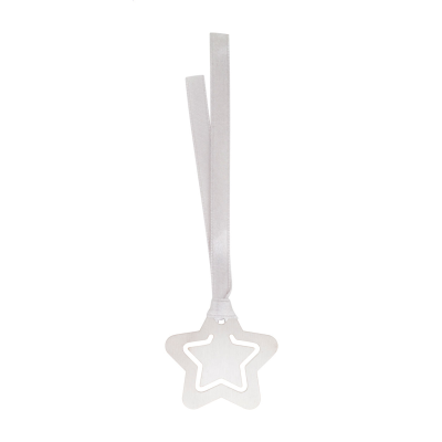 BOOKMARK, STAR in Silver