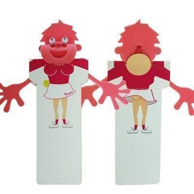 CHEEKY TENNIS BOOKMARK