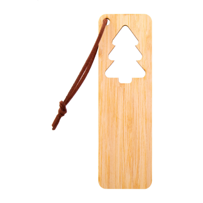 CHRISTMAS BOOKMARK, CHRISTMAS TREE in Natural