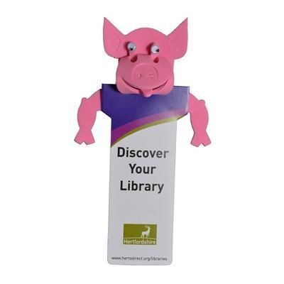 PIG BOOKMARK