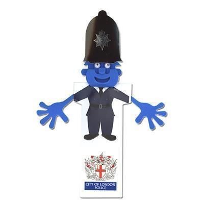 POLICEMAN EMERGENCY SERVICE BOOKMARK