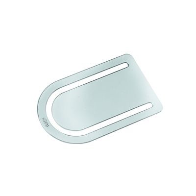SMILE METAL BOOKMARK in Silver
