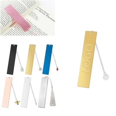 STAINLESS STEEL METAL BOOKMARK