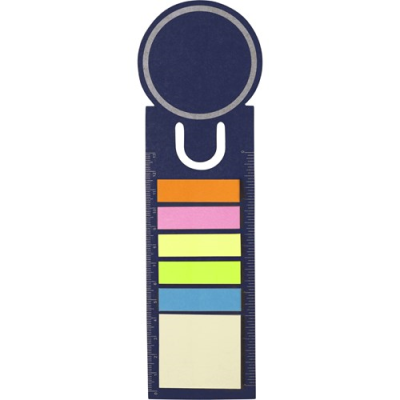 THE REGATTA - BOOKMARK AND STICKY NOTES in Blue