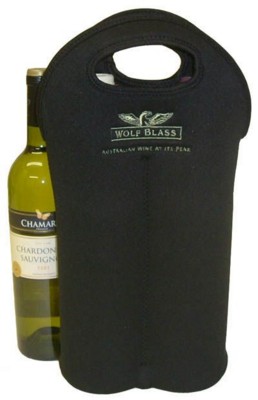2 WINE BOTTLE NEOPRENE CARRY BAG
