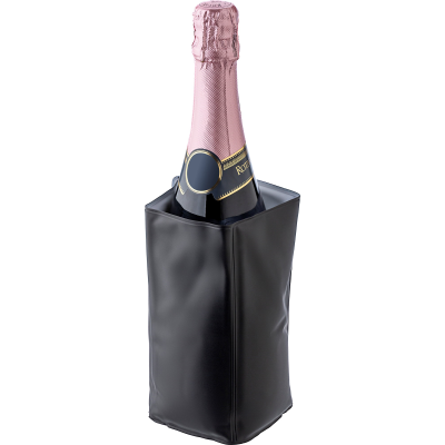 WINE BOTTLE COOLER in Black