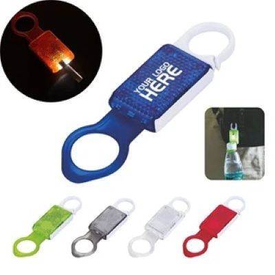 4-IN-1 REFLECTIVE BOTTLE HOLDER with Carabiner