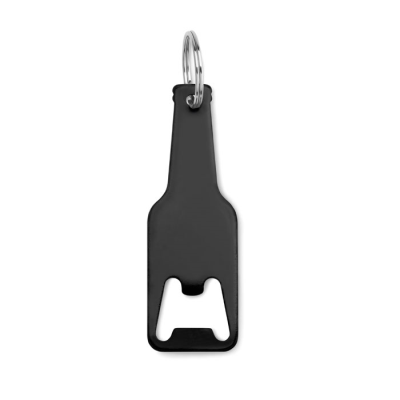 ALUMINIUM METAL BOTTLE OPENER in Black