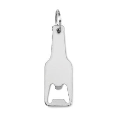 ALUMINIUM METAL BOTTLE OPENER in Silver