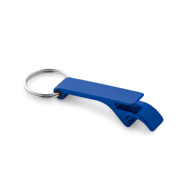 BAITT ALUMINIUM METAL KEYRING with Bottle Opener in Royal Blue