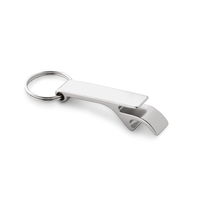 BAITT ALUMINIUM METAL KEYRING with Bottle Opener in Silver